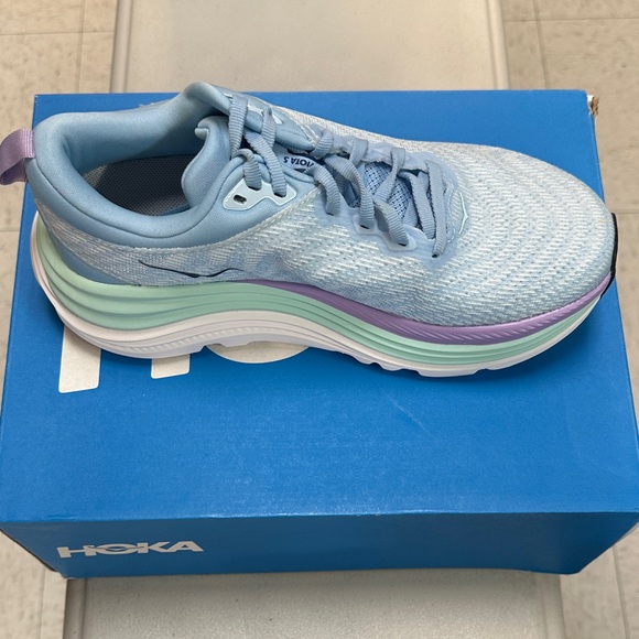 Hoka Gaviota 5 Women's Sky Blue (ABSO)Athletic Shoes - Picture 7 of 11